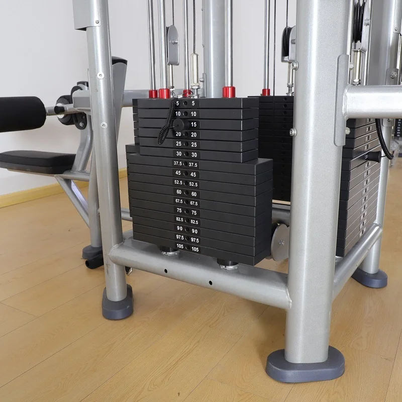 commercial    grade 5-multi jungle  Gym fitness equipment flat oval tube machine for gym center