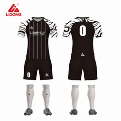Fashion Soccer Team Wear Jersey Custom Football Kits Uniforme Soccer For Football Club