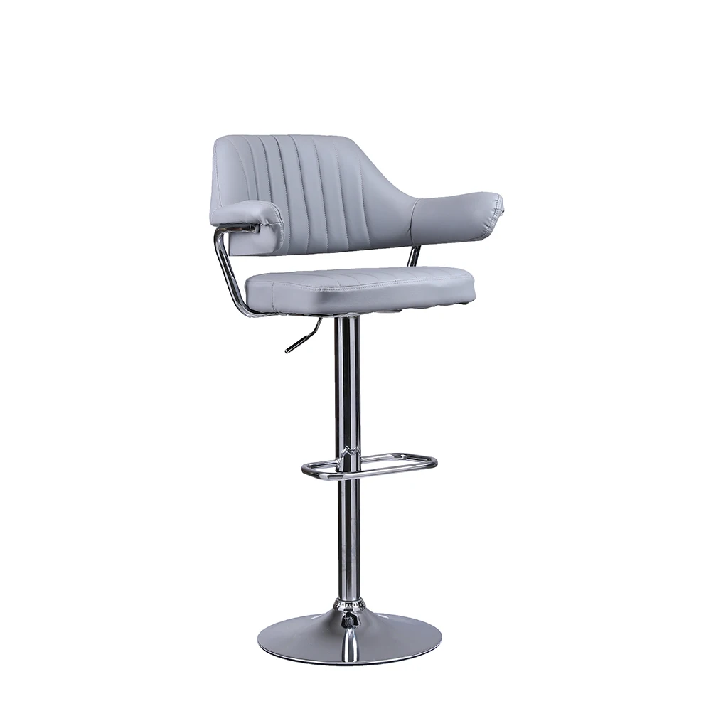 Nordic stylish swivel home bar chairs stool counter height chair for kitchen