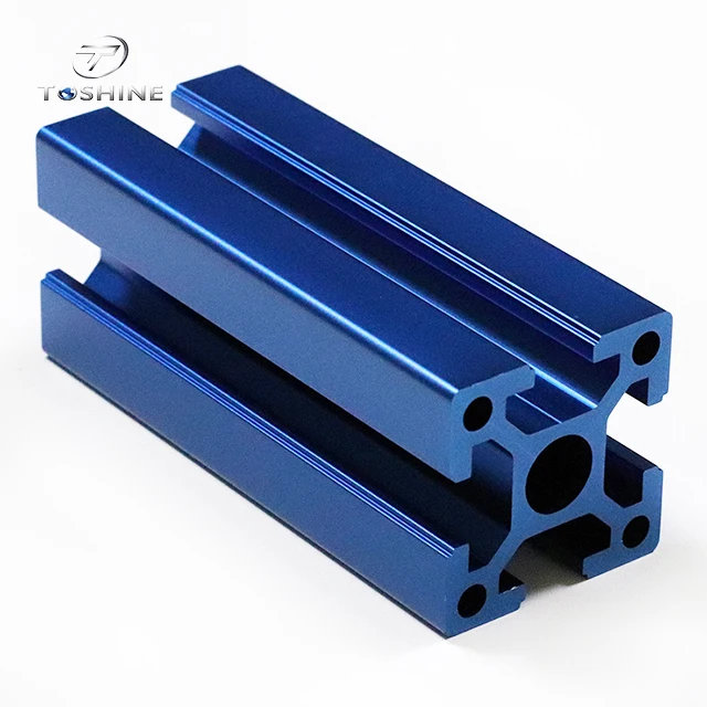 Низкая цена 40X40 алюминиевая стойка автоматическое оборудование Т-образный профиль экструдированная рама