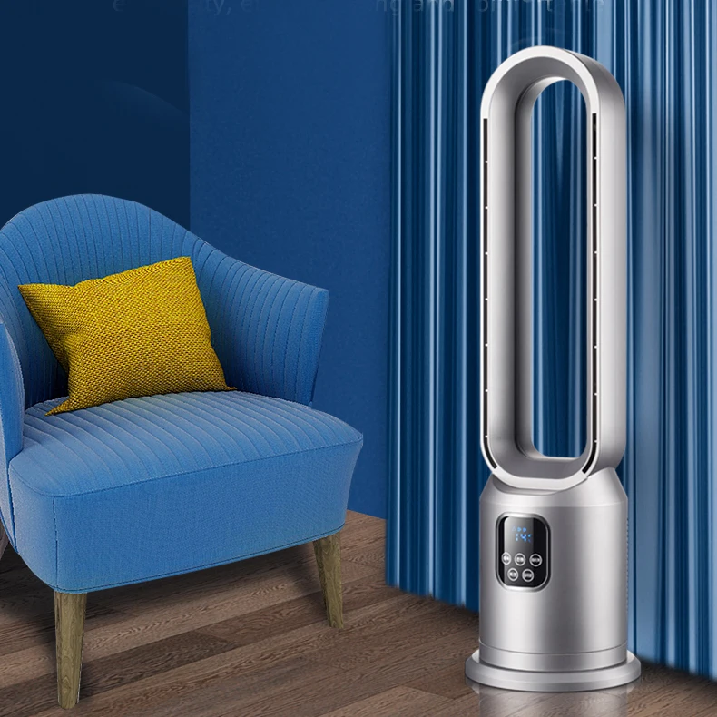 2023 new style  bladeless fan Air Circulator Fan for Home kitchen office quite and colding easy to clean space-saving