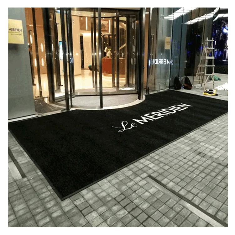 Nylon Doormat Suppliers Custom Printed Floor Logo Design Comfort Mat For Advertisement Rugs