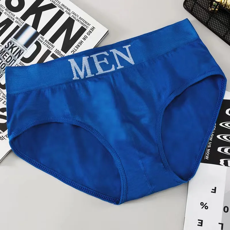 Hot Selling MEN logo wholesale Seamless sexy underwear for men style  briefs