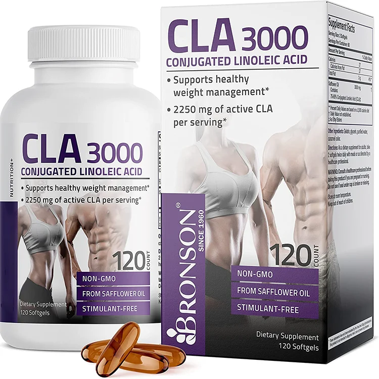 Customized Good Quality Natural Potency Supports Healthy Weight Management Lean Muscle Mass Conjugated Linoleic Acid Capsule