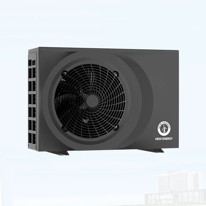 Mini R32 gas air to water heat pump dc inverter swim pool water heater