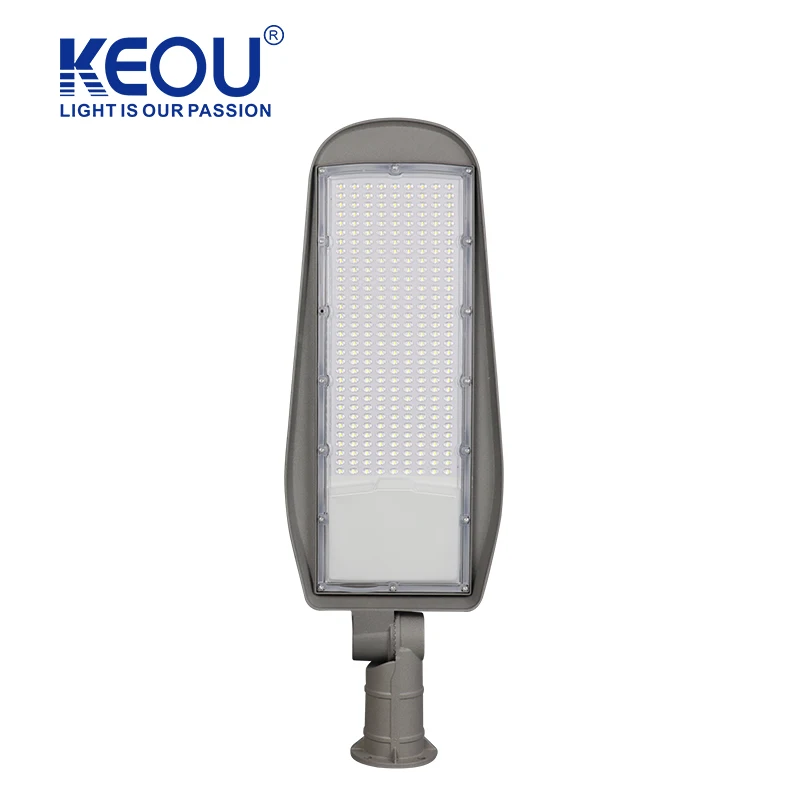 KEOU 180 rotation adjustment waterproof IP65 150 degree Beam Angle 200W street lights