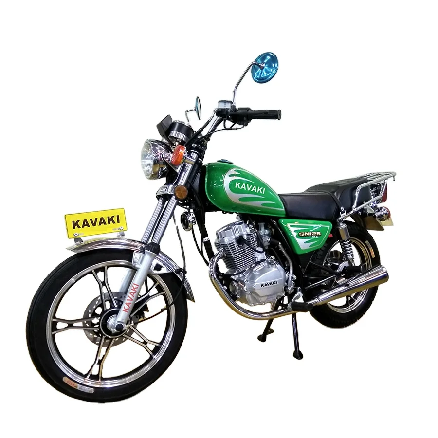 Guangzhou City Used 2.75-18 Front Tired 125cc Two Wheels Motorcycle Riding Gear Bike Gn150