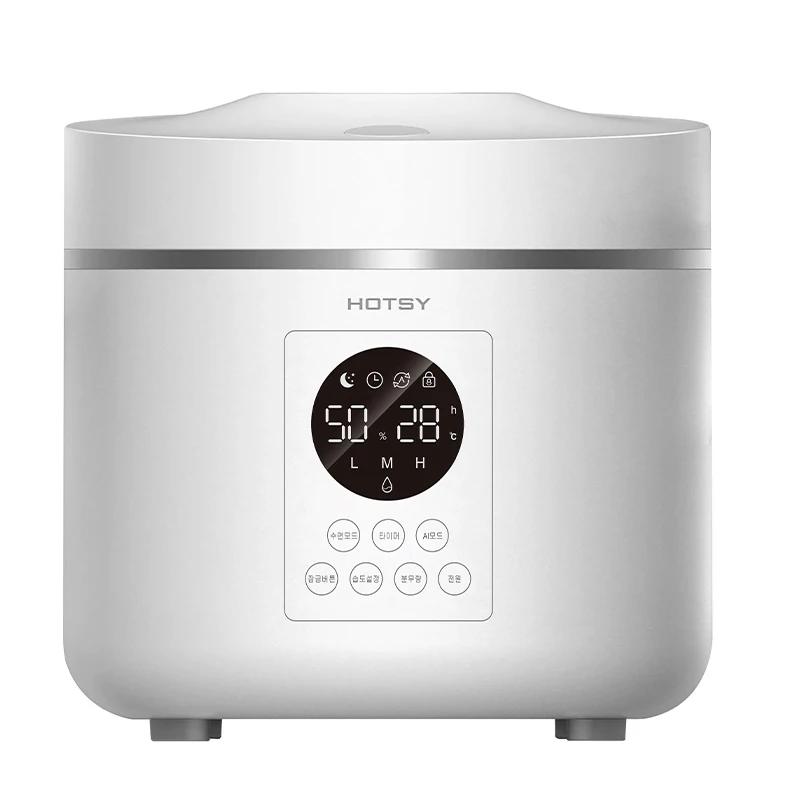 Hotsy 5L Portable Smart Household Evaporative Humidifier Aroma Essential Oil Air Diffuser Top-Refill Evaporator For Bedroom Home