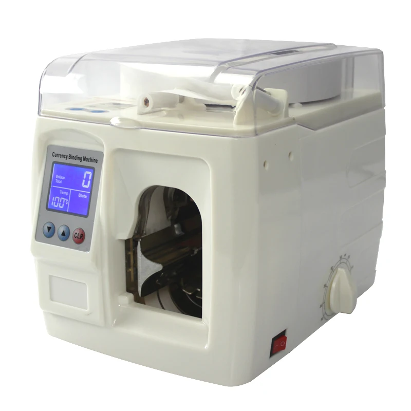 20MM 30MM Money Binder Easy Operation Banknotes Bundle machine Automatic Smart Currency Binder Money Binding Machine