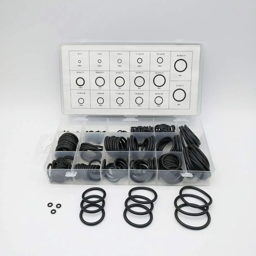 Wholesale 222pc o-ring assortment Rubber O-Ring Washer Gaskets Seal Assortment Kit for plumbing and auto repair