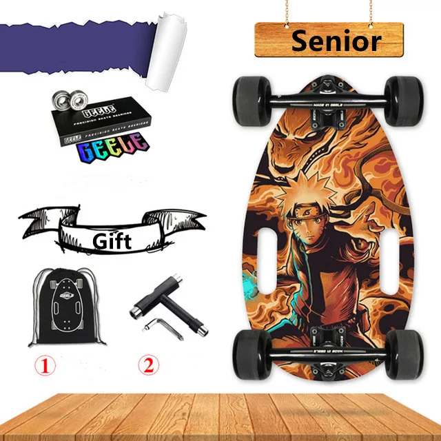Manufacturer Geele Maple Flexible Board Skateboard