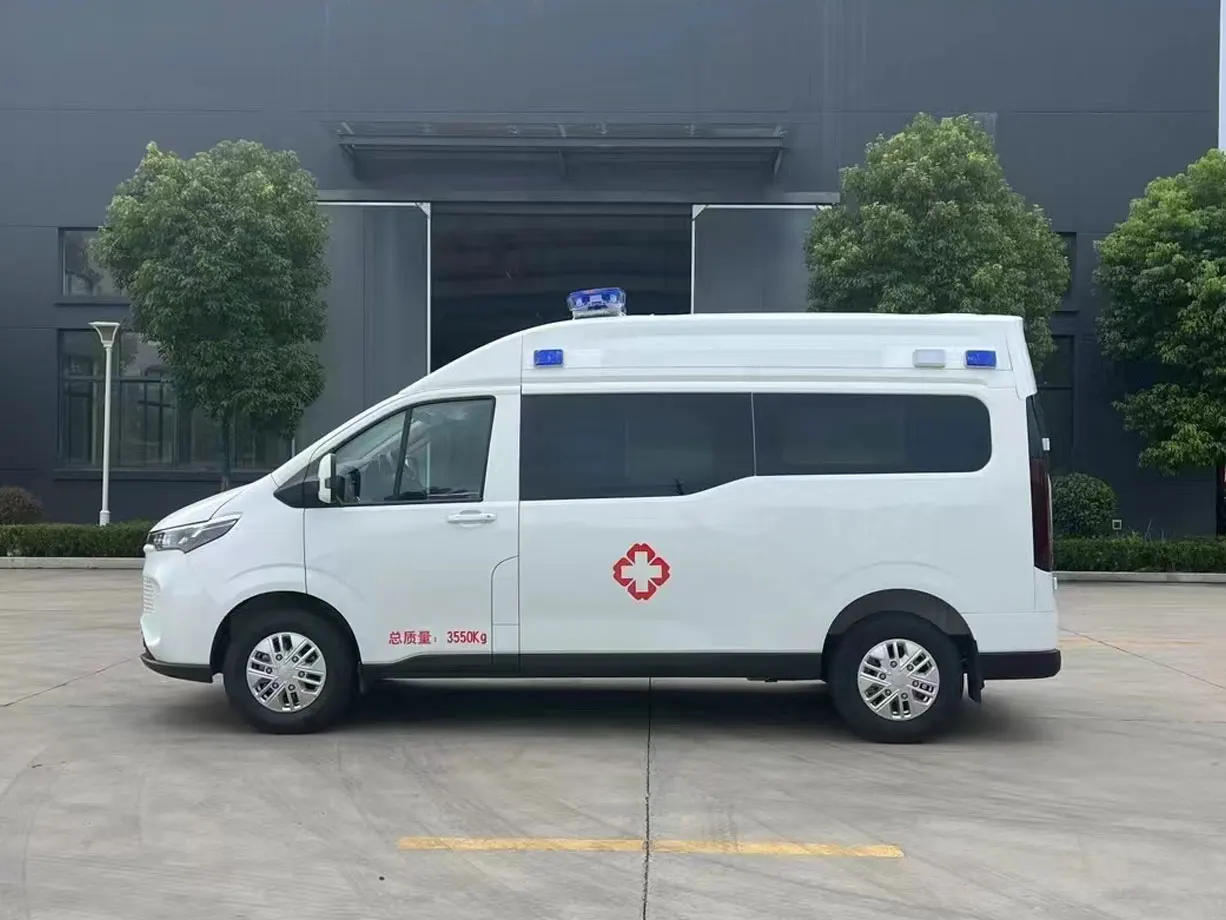 Electric Manual/Automatic Medical Transfer Vehicle Patient Transport Intensive Care Price Negative Pressure Ambulance