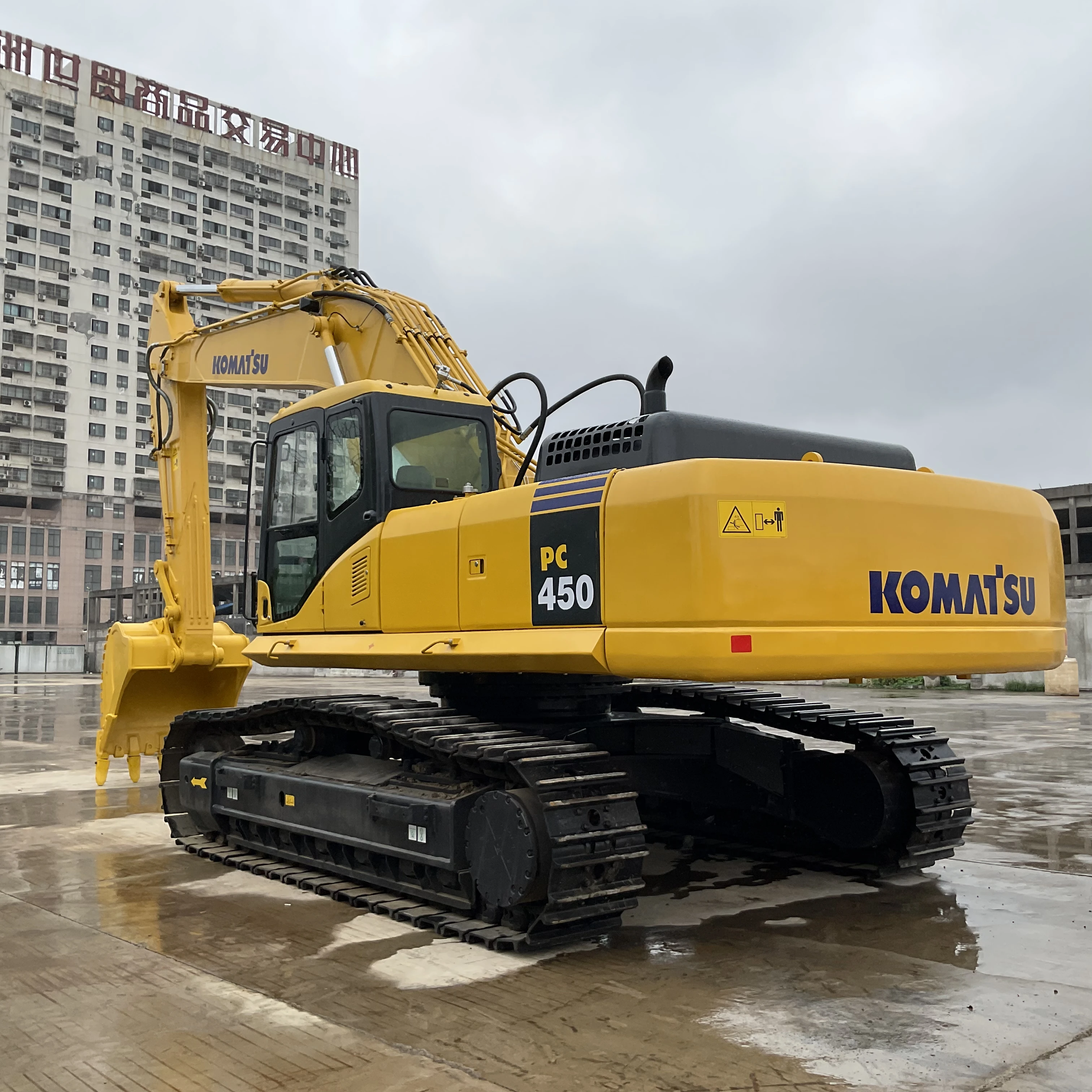 Japan used excavator komatsu PC450-8,komatsu heavy excavator for sale