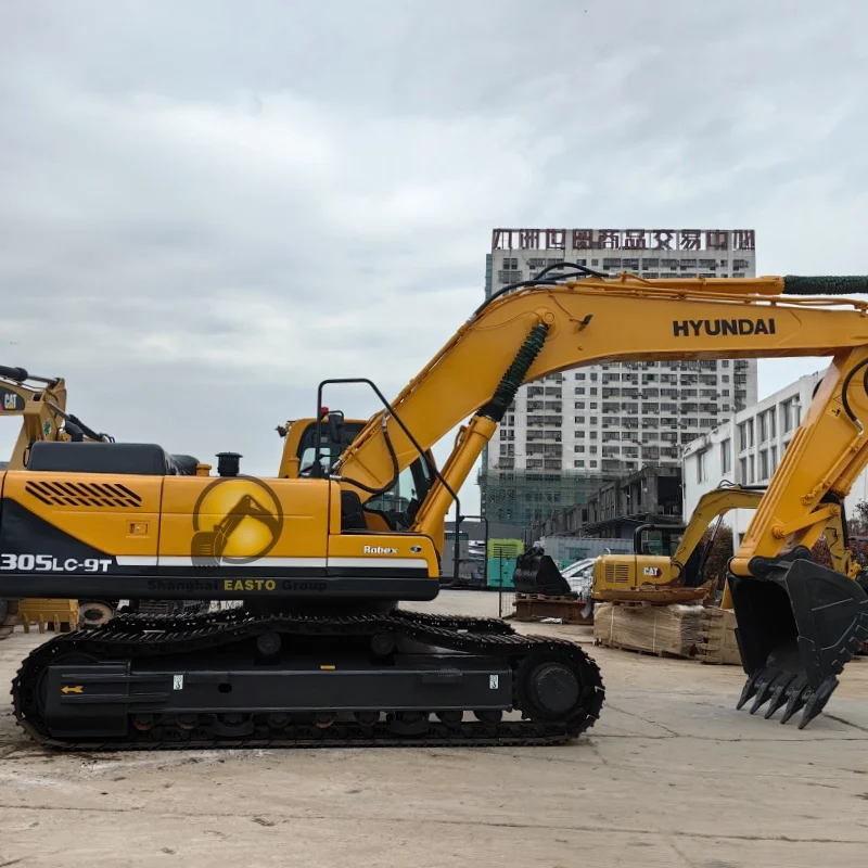 Дешевый 30-тонный подержанный экскаватор Hyundai 305lc-9T 305-9 305LC 305 высокого качества для продажи