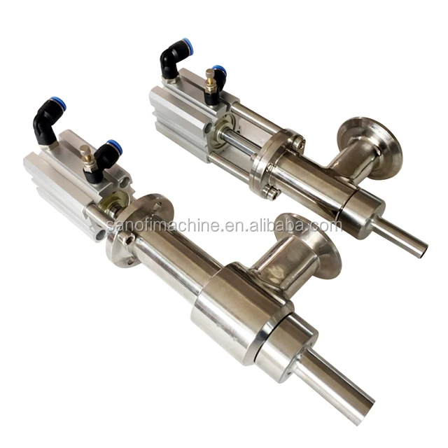 filling valve nozzle for juice