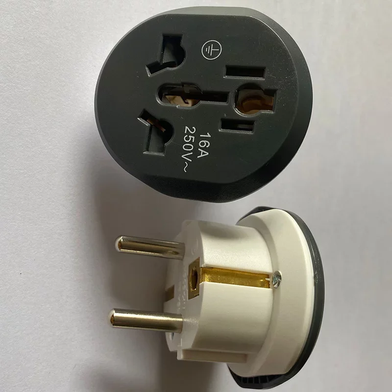 Universal AU UK American US To Germany Plug Adapter Electric Power Charger Sockets Electrical Outlet