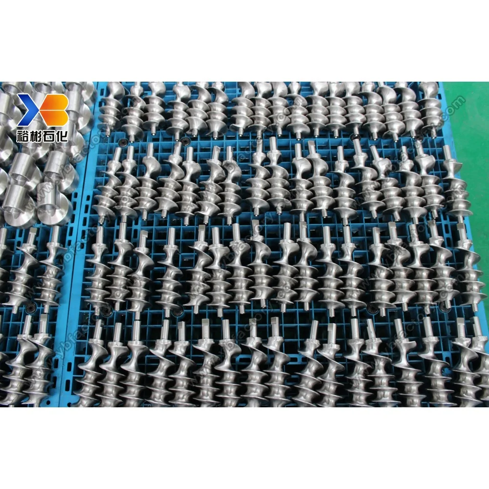 High quality cnc machined stainless steel worm gear shaft with EN10204 3.1