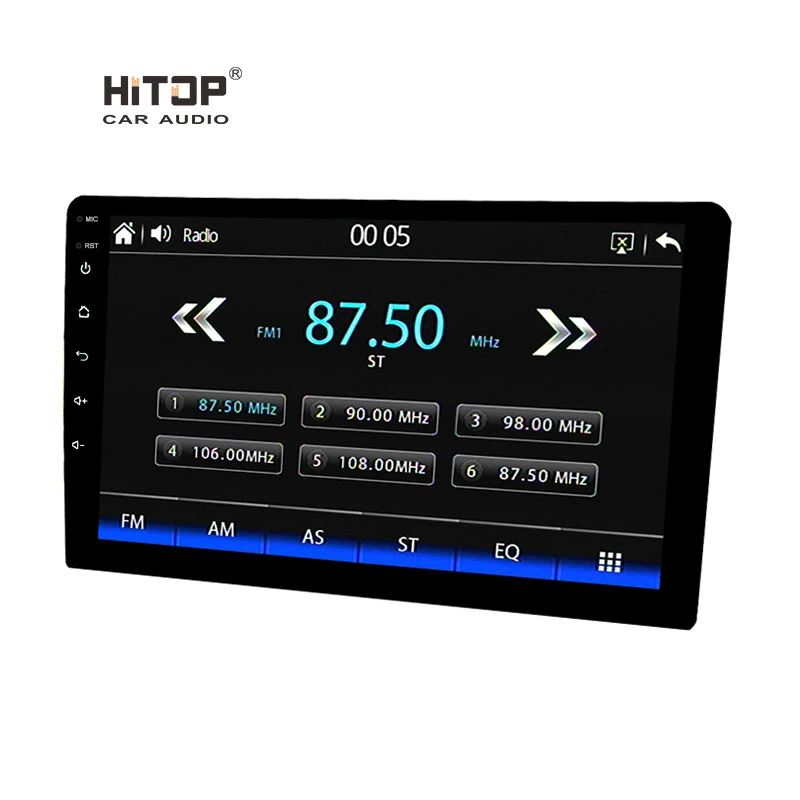  EW6800F 128M AM FM RDS Car Radio BT DVD Universal Linux WIN CE MP5 Player 10.1