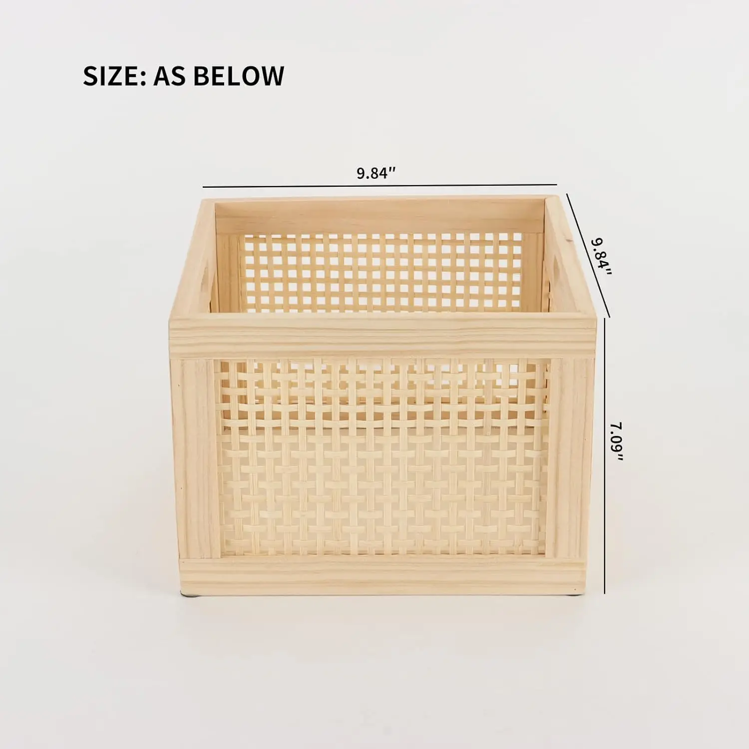 Customizable Wooden Gift Box Solid Wood with Painted Decoration Cheap Home Decoration Style OEM Logo Various Sizes Styles