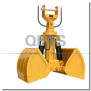 Hot sale excavator attachments hydraulic clamshell bucket for crawler cranes for Yuchai Yc18-3/YC135/YC85-5/YC85-3/YC60/Yc65-2