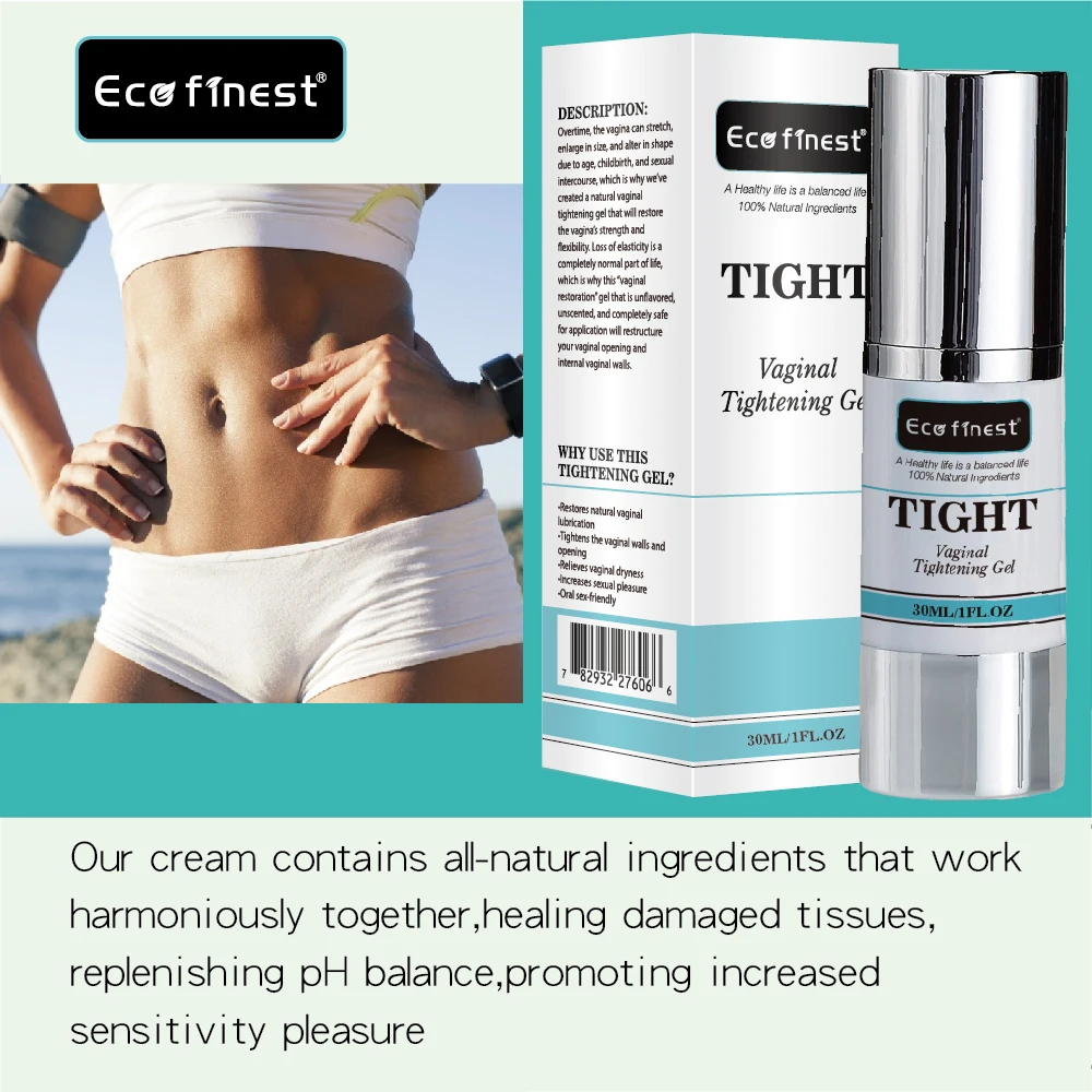  Eco finest Better Absorption Vaginal Tightening Gel-Cleanses & Normalizes pH Balance- Fast Long-Lasting Results-1 fl oz Эко Лучшее Поглощение вагинальный подтягивающий гель-очищает и нормирует Баланс-быстрый долговечный результаты-1