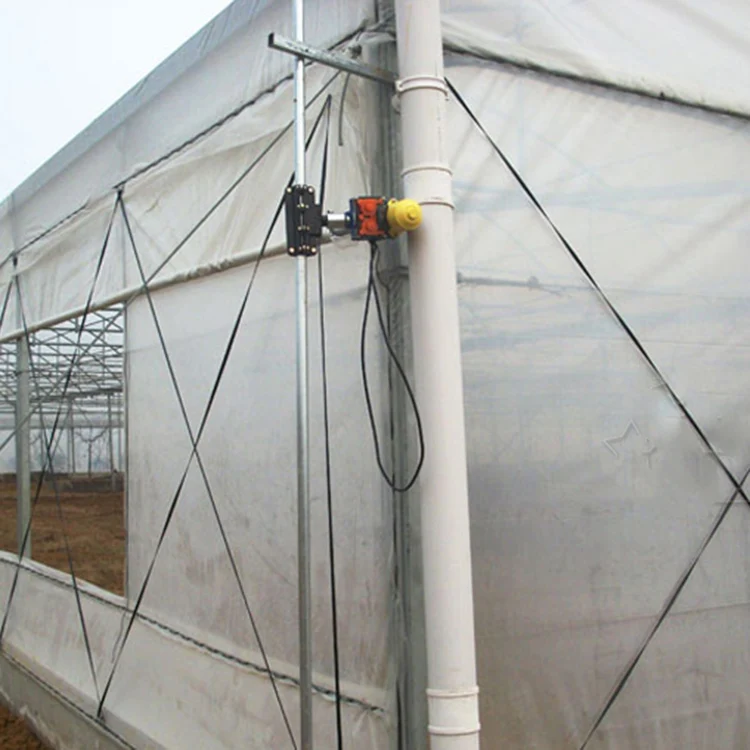 Agricultural Greenhouse Dc 24v 150w Ventilation System Roof and Sidewall Electric Curtain Film and Net Winch Roll up Motor