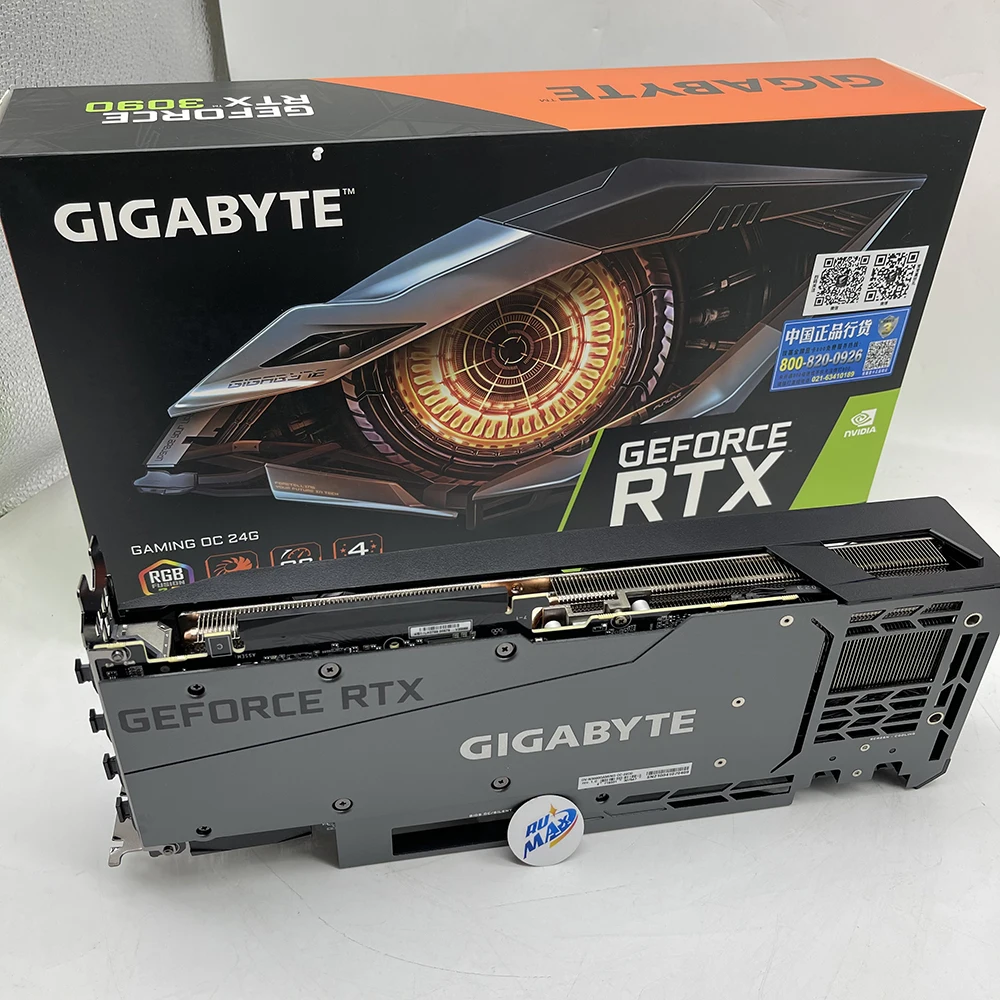 Rumax hot sale Gigabyte RTX 3090 24G OC gddr6 graphics card RTX 3090 gaming Graphics cards super 30 series for gaming