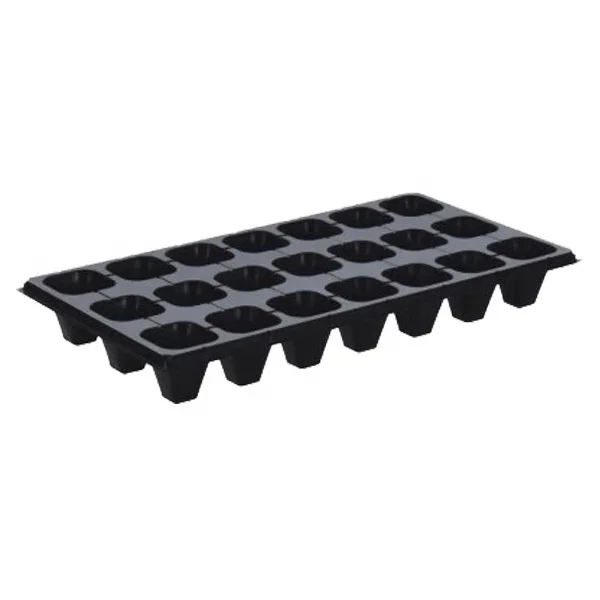 Hot Sale Heavy Duty Hydroponic Fodder Polystyrene Nursery Seeding Flat Trays