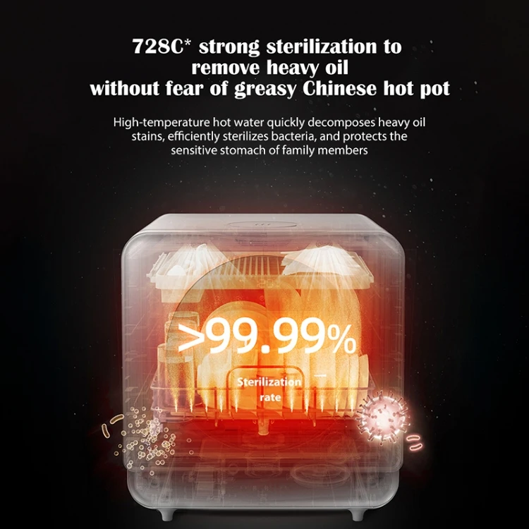 Freestanding Drawer Dish Fully automatic household disinfection drying intelligent dishwasher