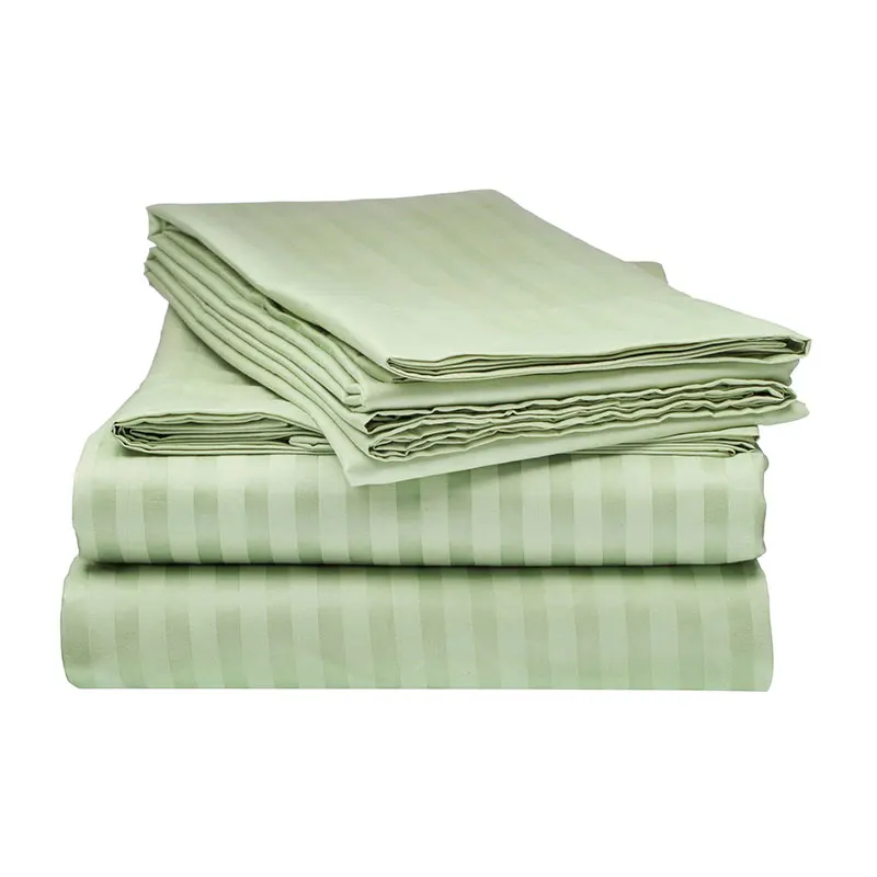 Blanket Hotel Mr and Mrs Bedding Sets 100% Cotton with Pillow Case Cotton Bed Sheet