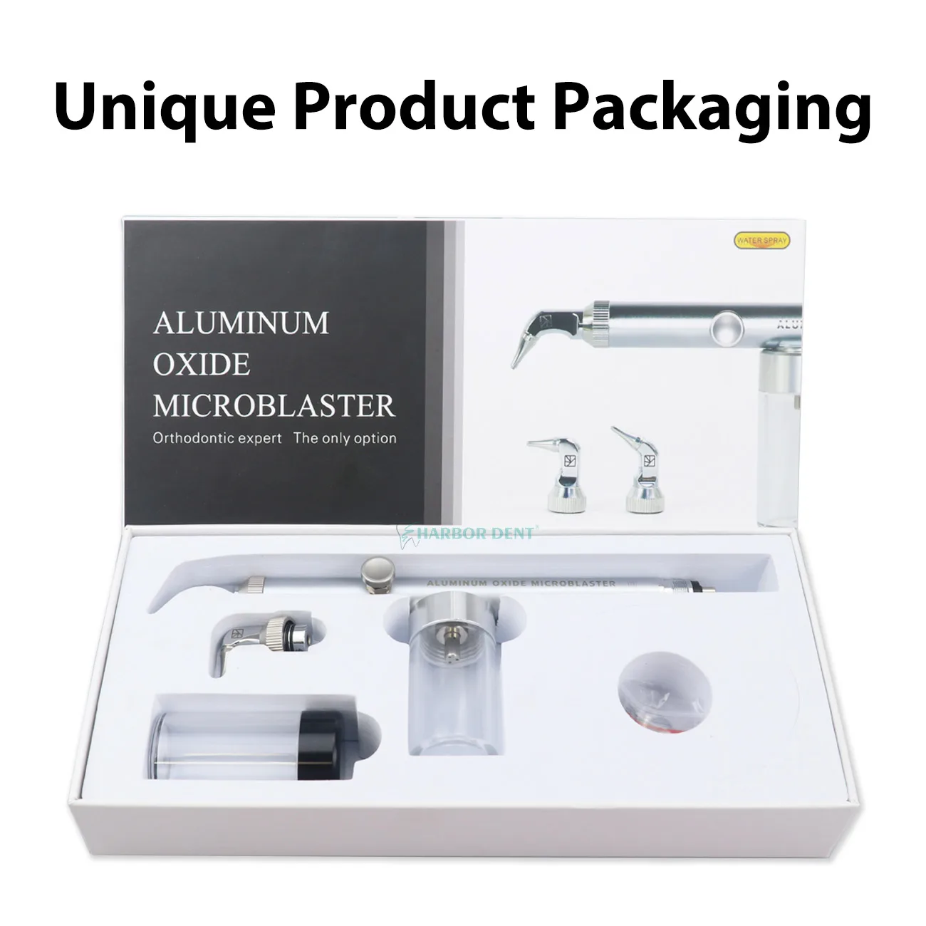 Dental Equipments Connect Pipe Nozzle 2/4 Holes Alumina Sandblasting Gun handpiece Polisher sandblaster