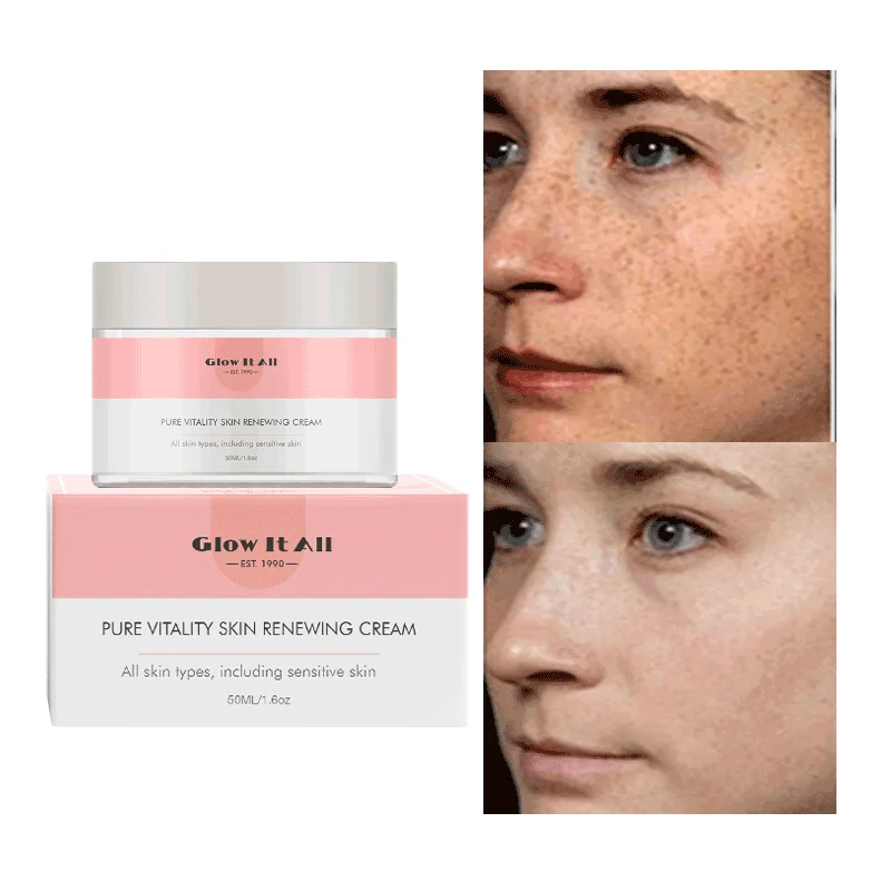 Частная этикетка витамин C зеленого чая анти-эйдж морщин уход за лицом Отбеливание красоты кожи отбеливающий крем для лица