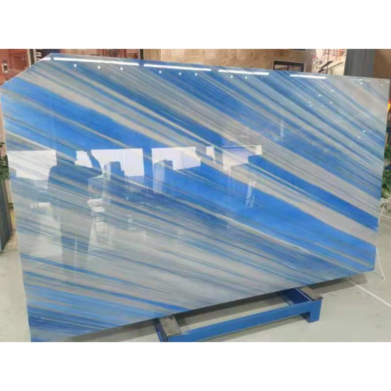 hot sale marble price per square meter italian blue ocean marble tile for wall