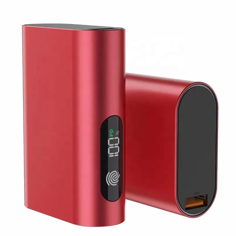 2021 New Product Usb-c Power Banks 10000 Mah Portable Charger 22.5w Mini Single Usb Power Bank