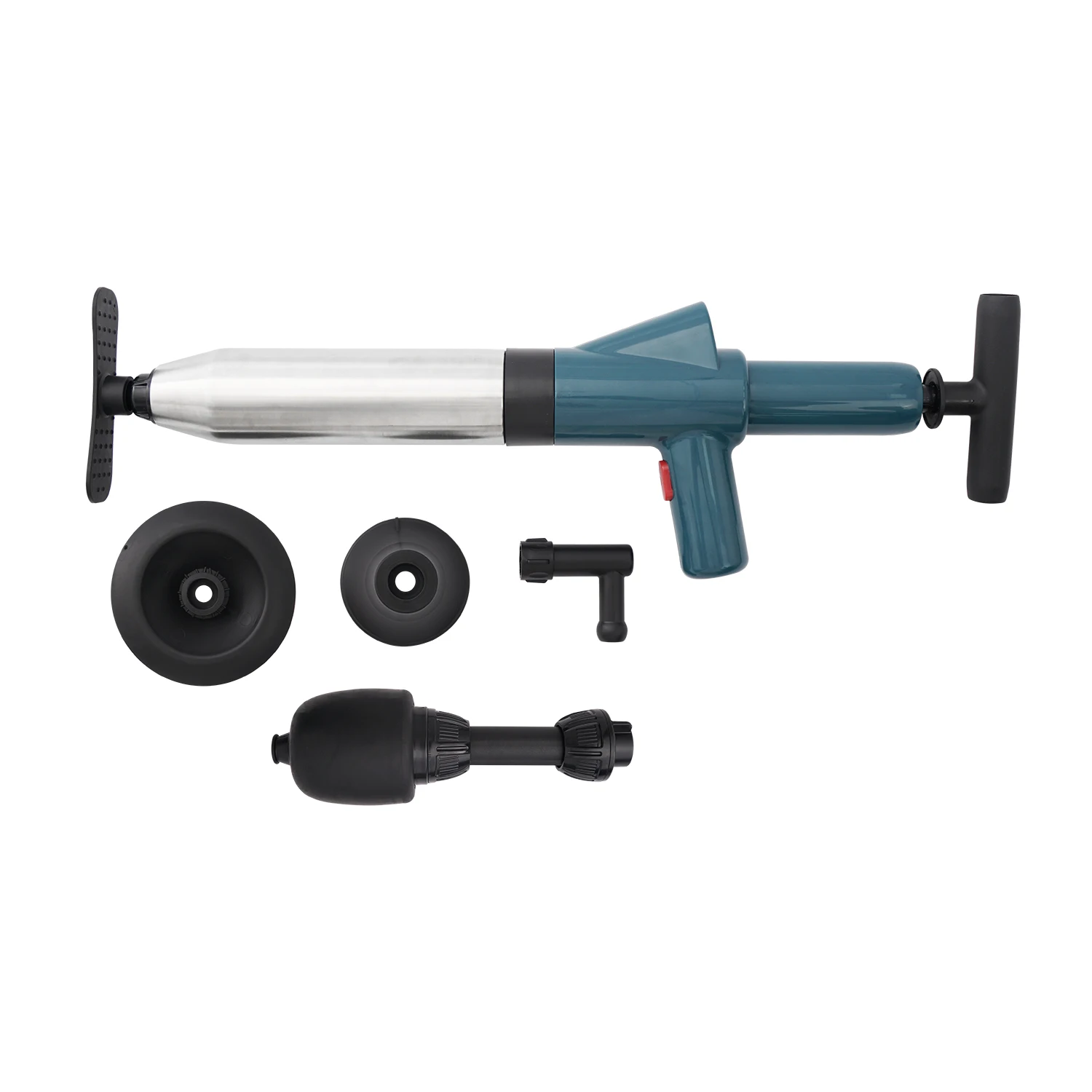 Household High Pressure Manual Snake Pipe Drain Cleaner Toilet Unblocked Plunger Mini Toilet Pumper Pipe Unblocker