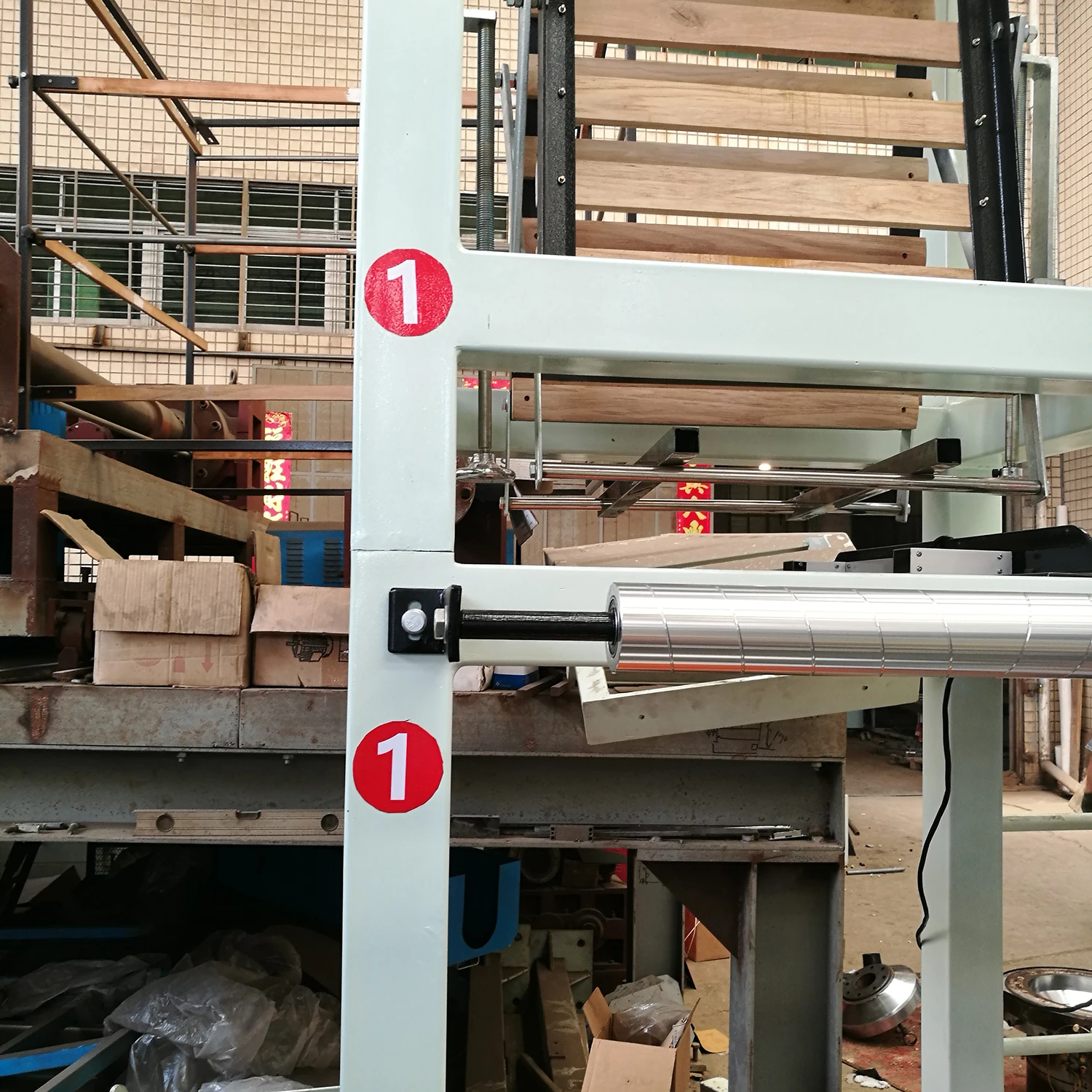 Three-layer co-extrusion film blowing machine(ABC)