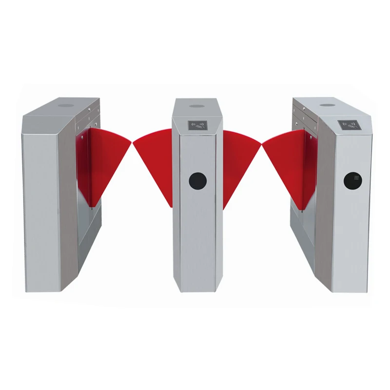  Smart Single Or Bi-directional Optional Road GateFlap Barrier