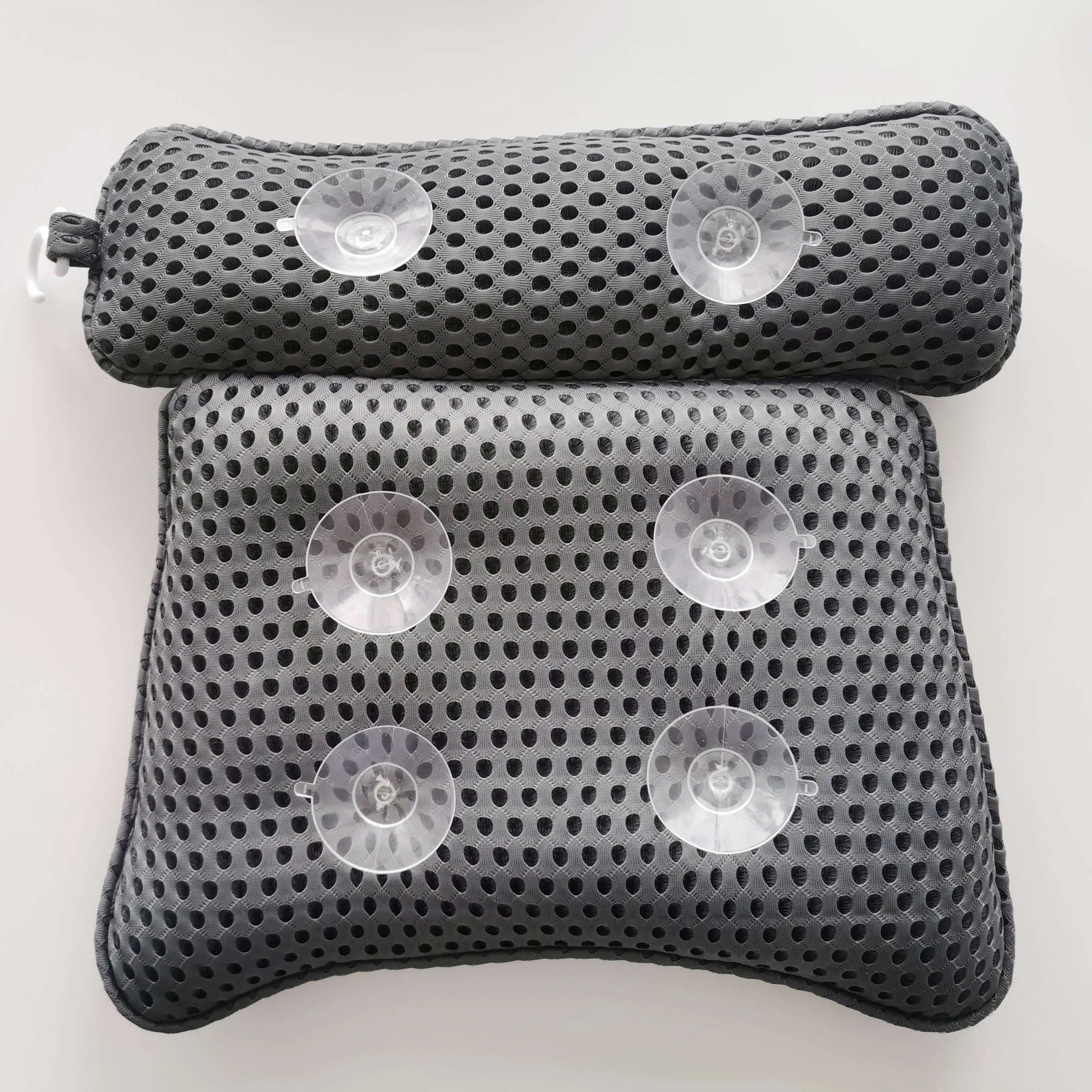 Wholesale 3D mesh luxury bath tub neck pillows spa