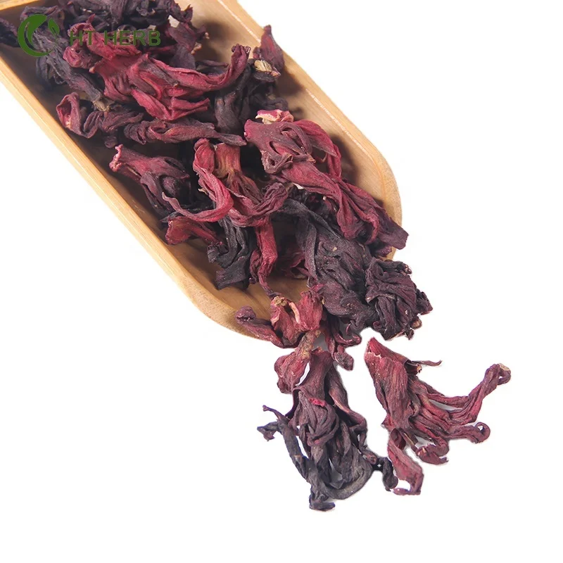  Натуральный чистый популярный темно-красный сушеный Травяной чай Roselle Hibiscus Flower для красоты