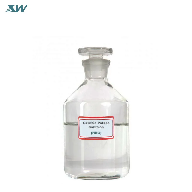 High quality Caustic potash KOH Potassium hydroxide solution prices