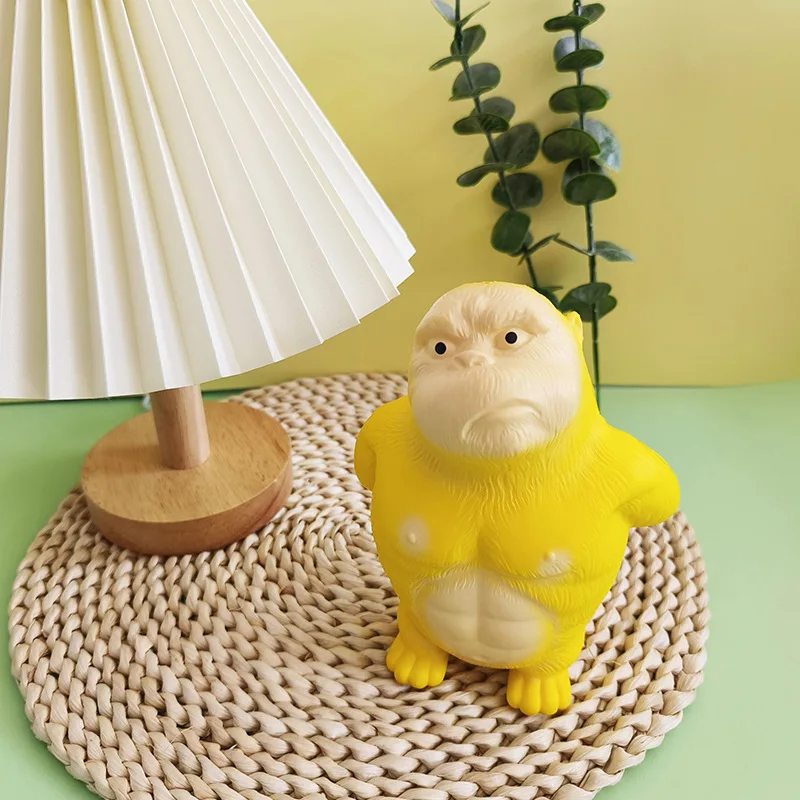 Wholesale Stress Relief Toy for Kids Gorilla Pinch Music PU Slow Rebound Toy Office Stress Relief Toy
