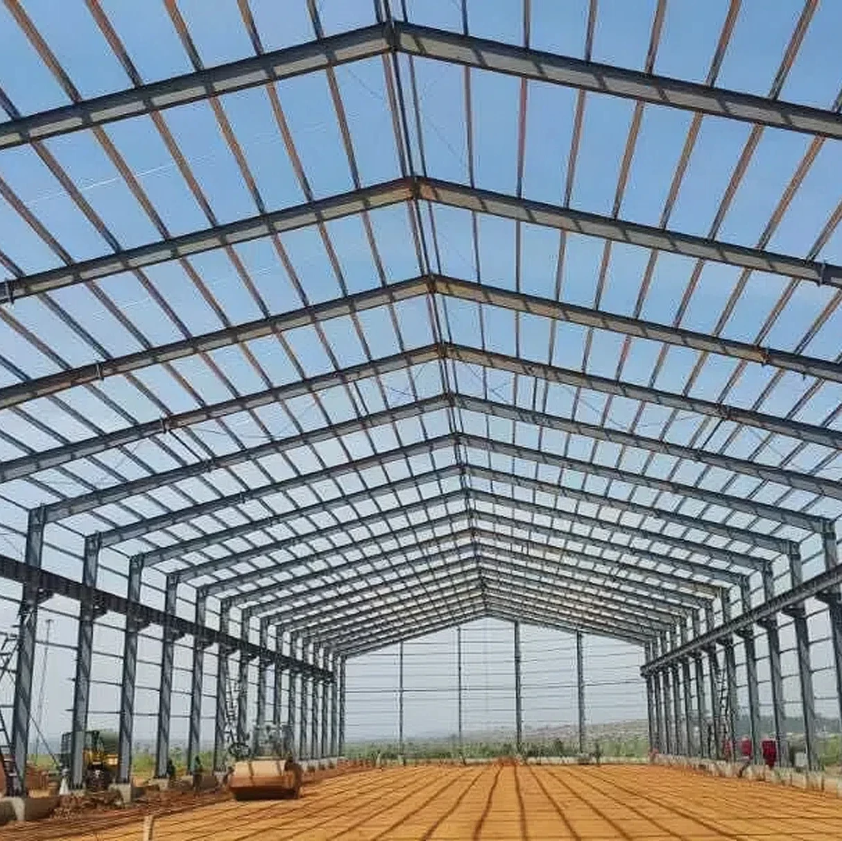 Manufacturer Industrial Prefab Light Steel Structures for Warehouse Frame Shed Workshop Self Storage Building