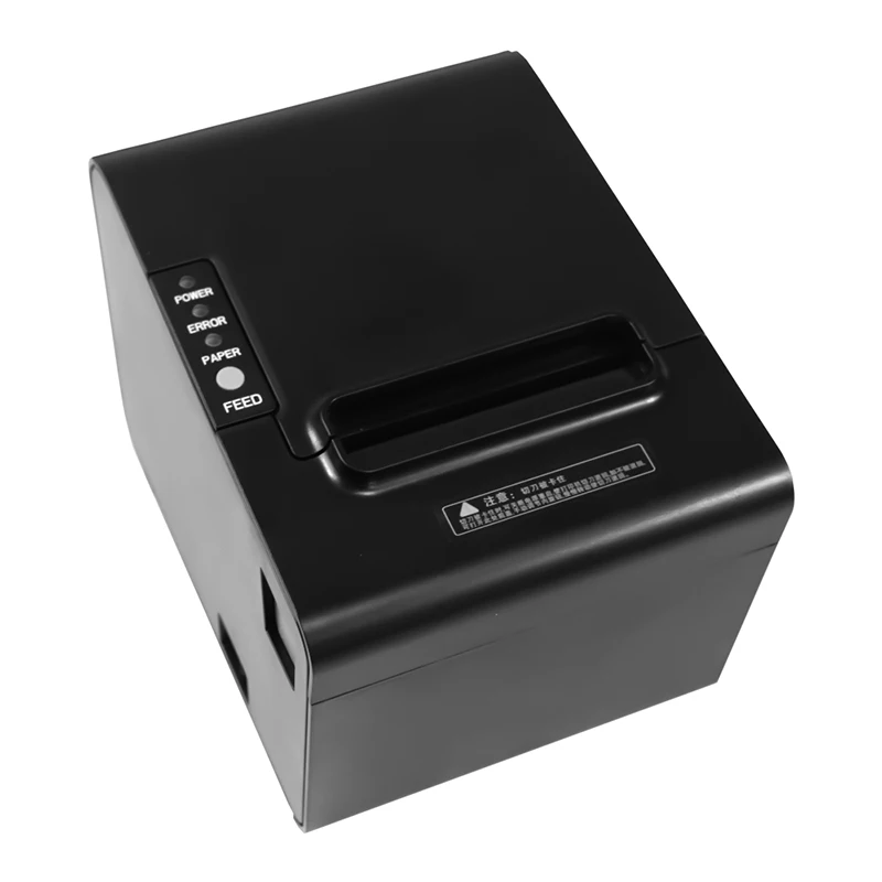 Высокоскоростной USB Серийный Lan Wi-Fi автоматический резак POS 80 мм Поддержка системы Android термальный принтер для чеков билетов событий воздушной печати