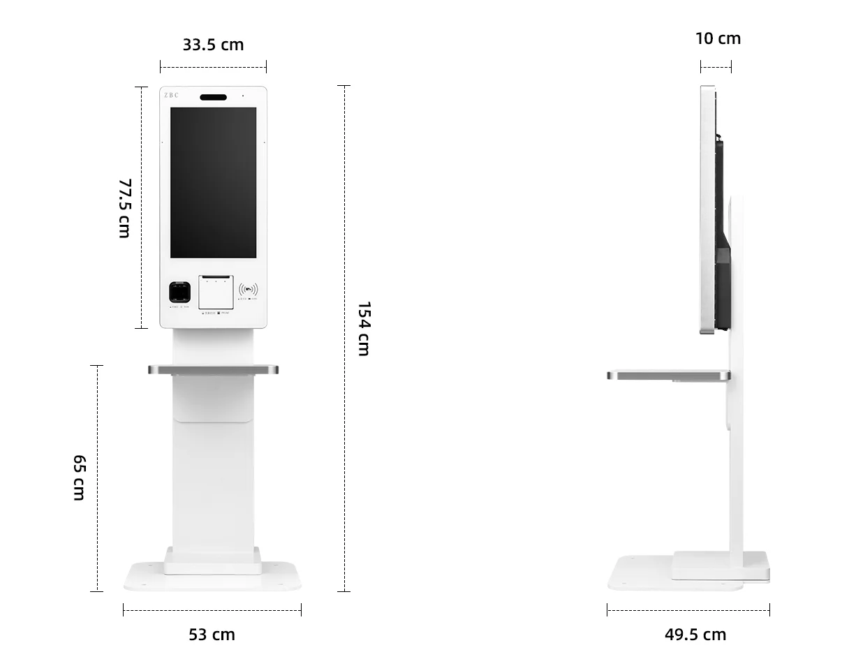 Самообслуживания оплаты машина Multi Touch киоск экрана для супермаркета и