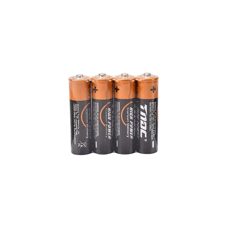Wholesale Custom Aaa Size Carbon Zinc R03 Battery 1.5V Zinc Carbon Battery