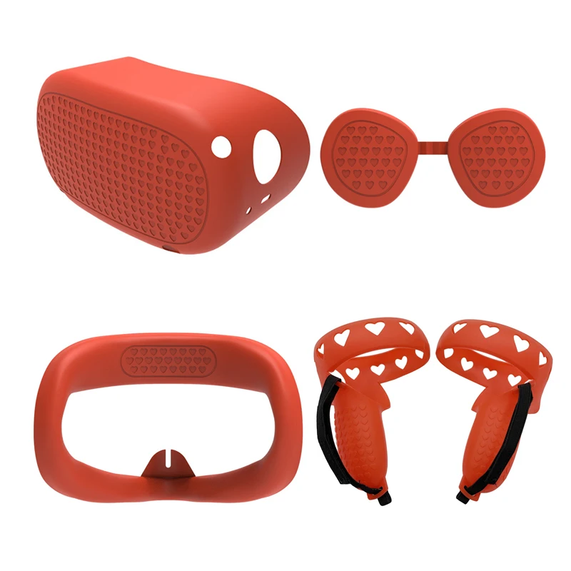 Силиконовая Защитная крышка HOXC, ручной контроллер, съемная крышка для лица, предотвращает утечку света, пыленепроницаемый, моющийся