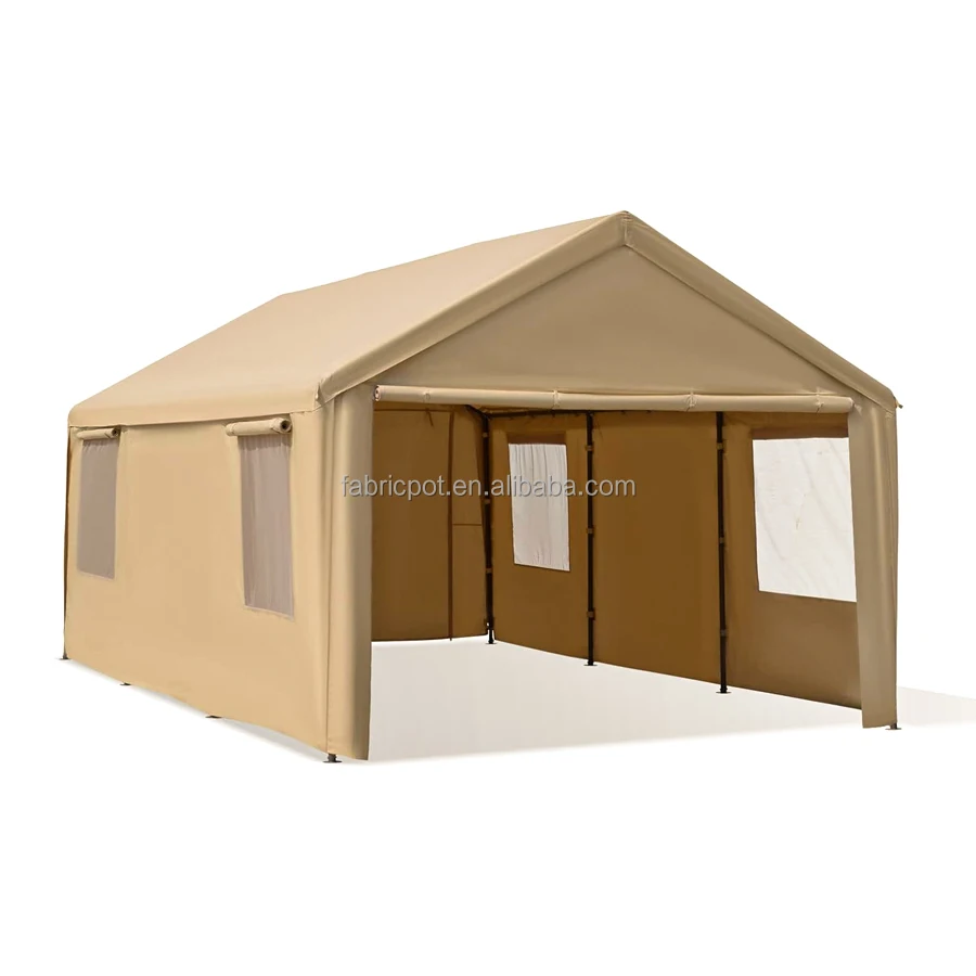 Hot sale low price carport heavy duty modern outdoor metal garage carport shelter