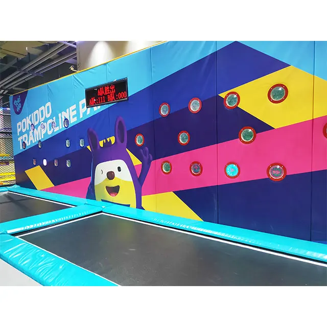 Pokiddo Customized Sports Large Indoor and Outdoor Trampoline Park Equipment  Tap Fun sky podsfor Kids and adults