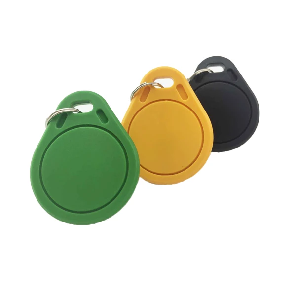 125KHz LF EM4305 T5577 13.56Mhz F08 NFC Tag Rewritable ABS RFID Keyfobs Access Card