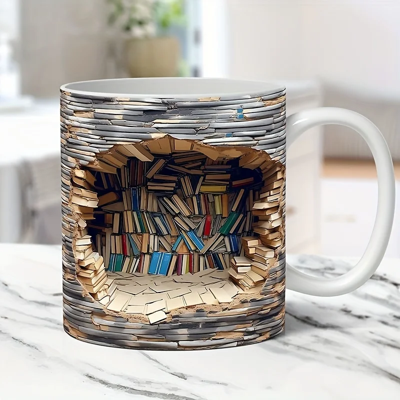 3D Gift Box Wholesale custom ceramic mug cup new design modern creative gift handmade ceramic coffee mugs